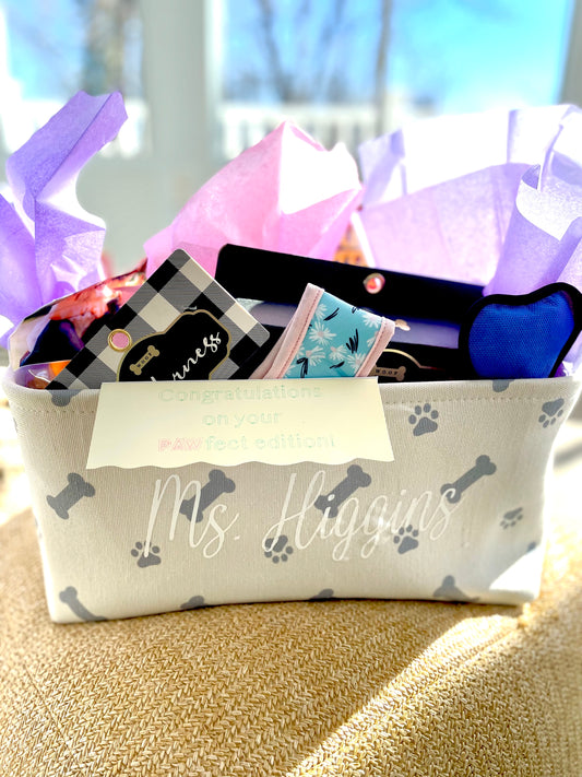 Personalized Doggy Basket